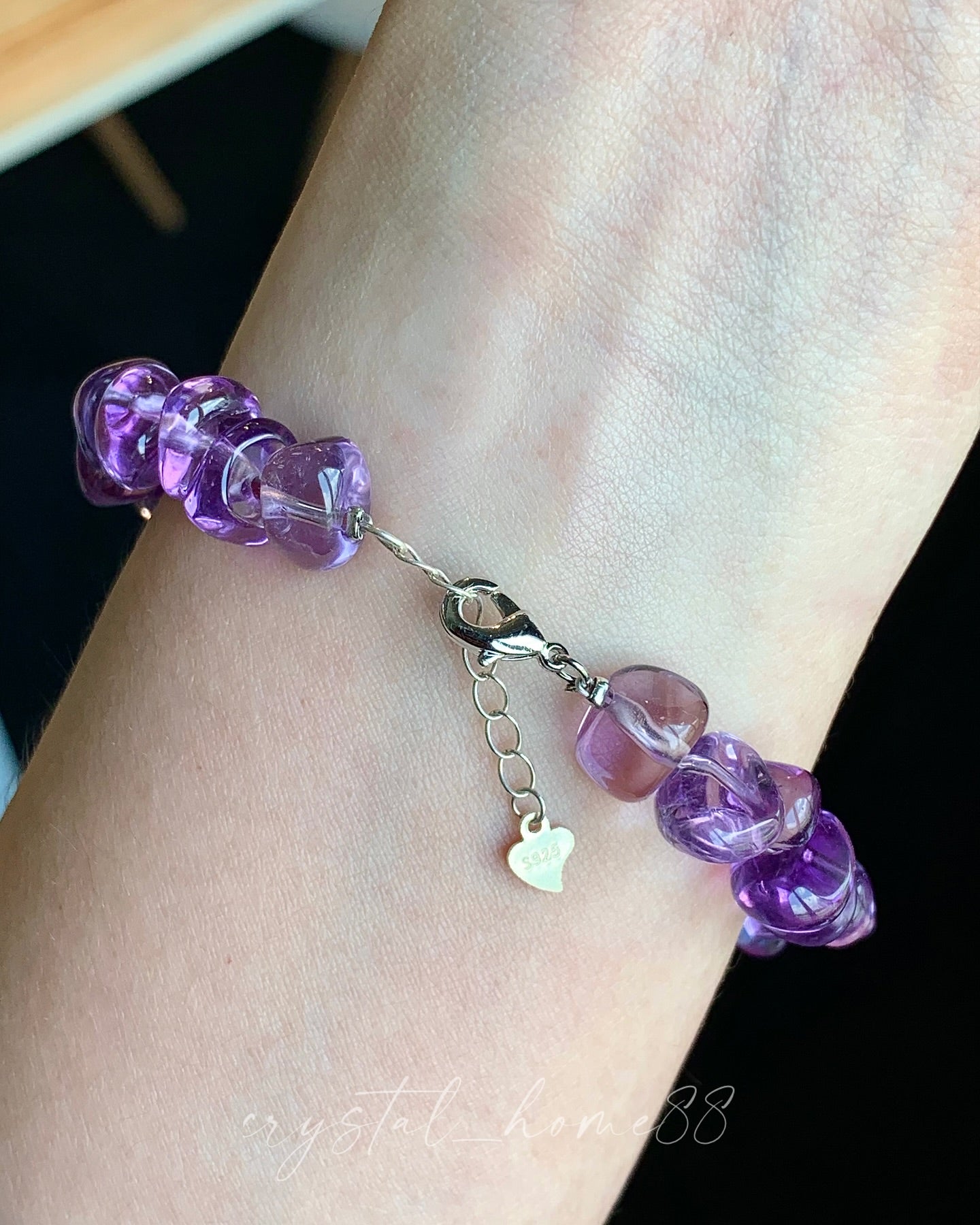 紫水晶随形手链 Amethyst(A47)