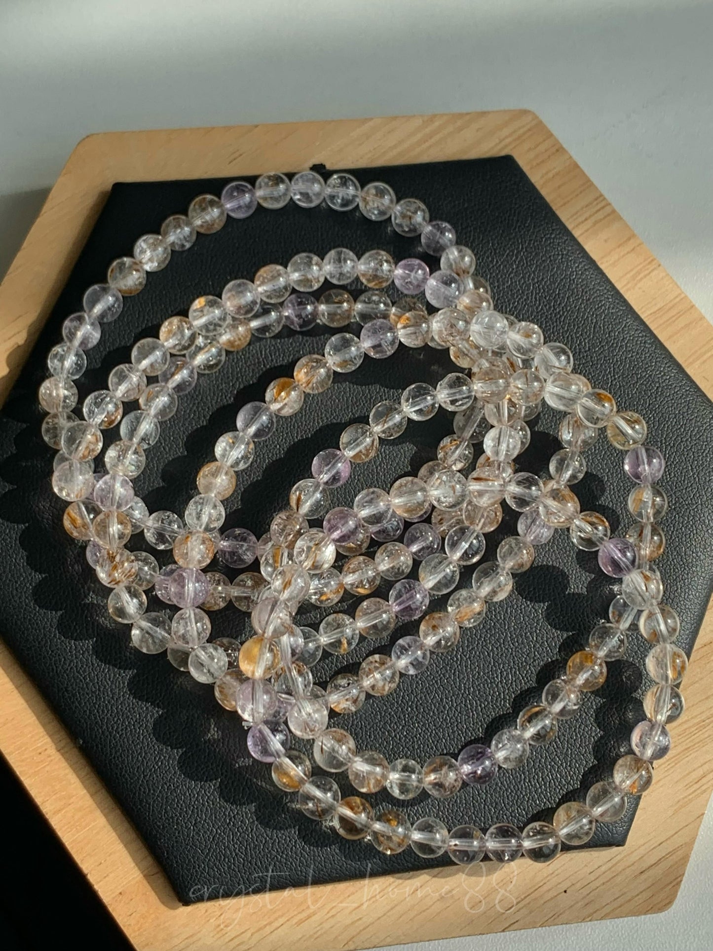 冰种紫钛极光 Auralite Amethyst(AA00)