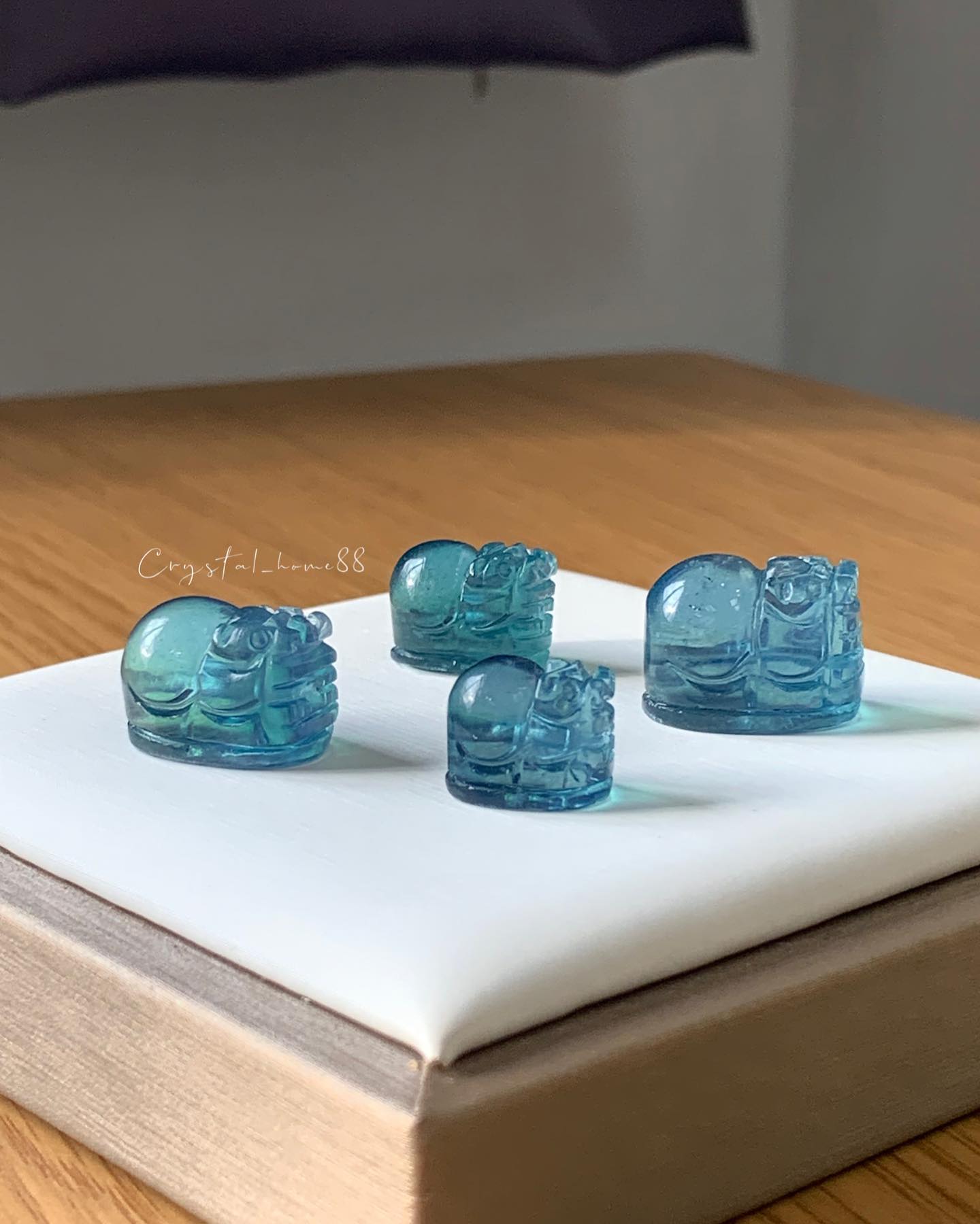 高品魔鬼海蓝宝貔貅 Aquamarine（A19）