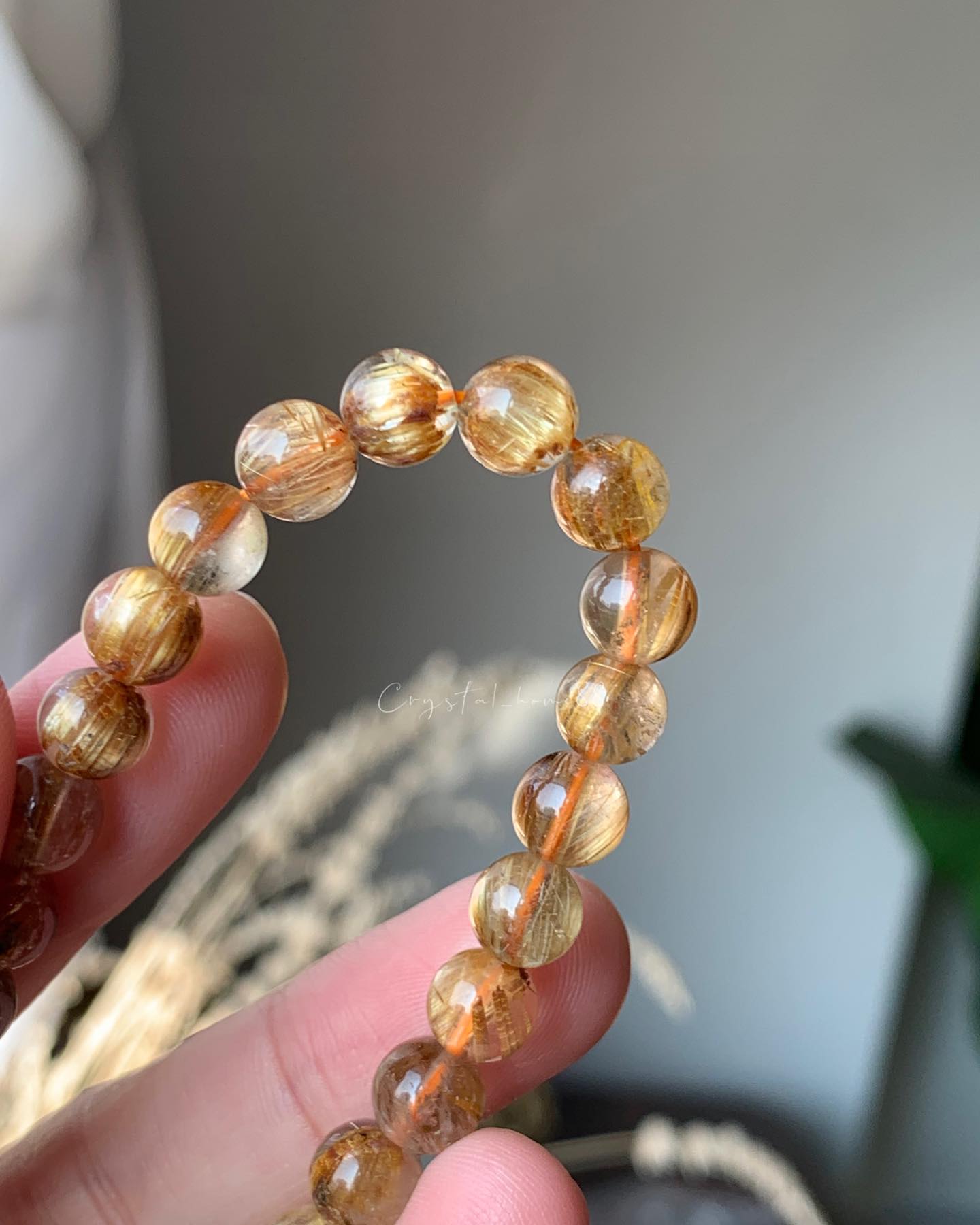 钛晶 Golden Rutilated Quartz（T05）