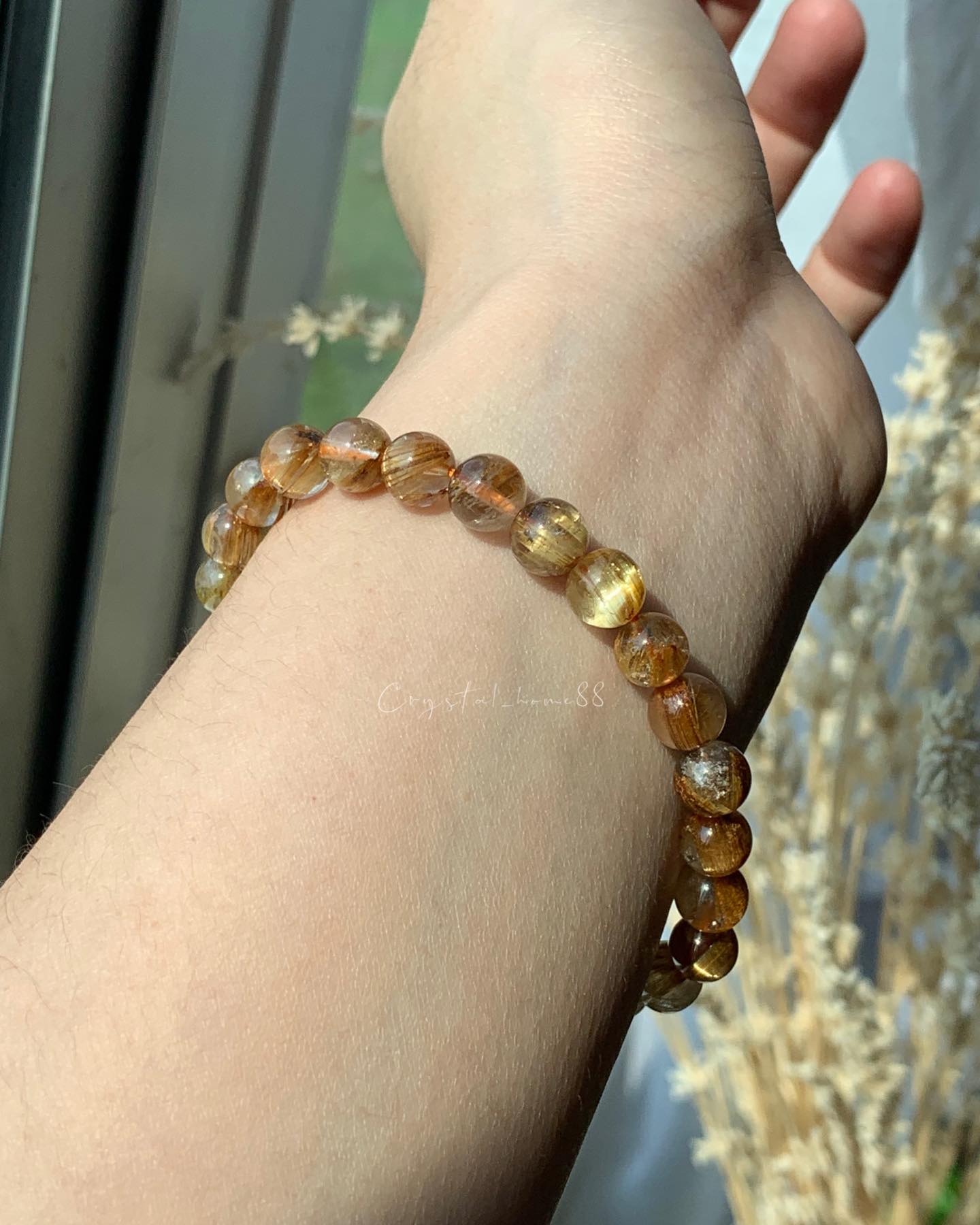 钛晶 Golden Rutilated Quartz（T05）