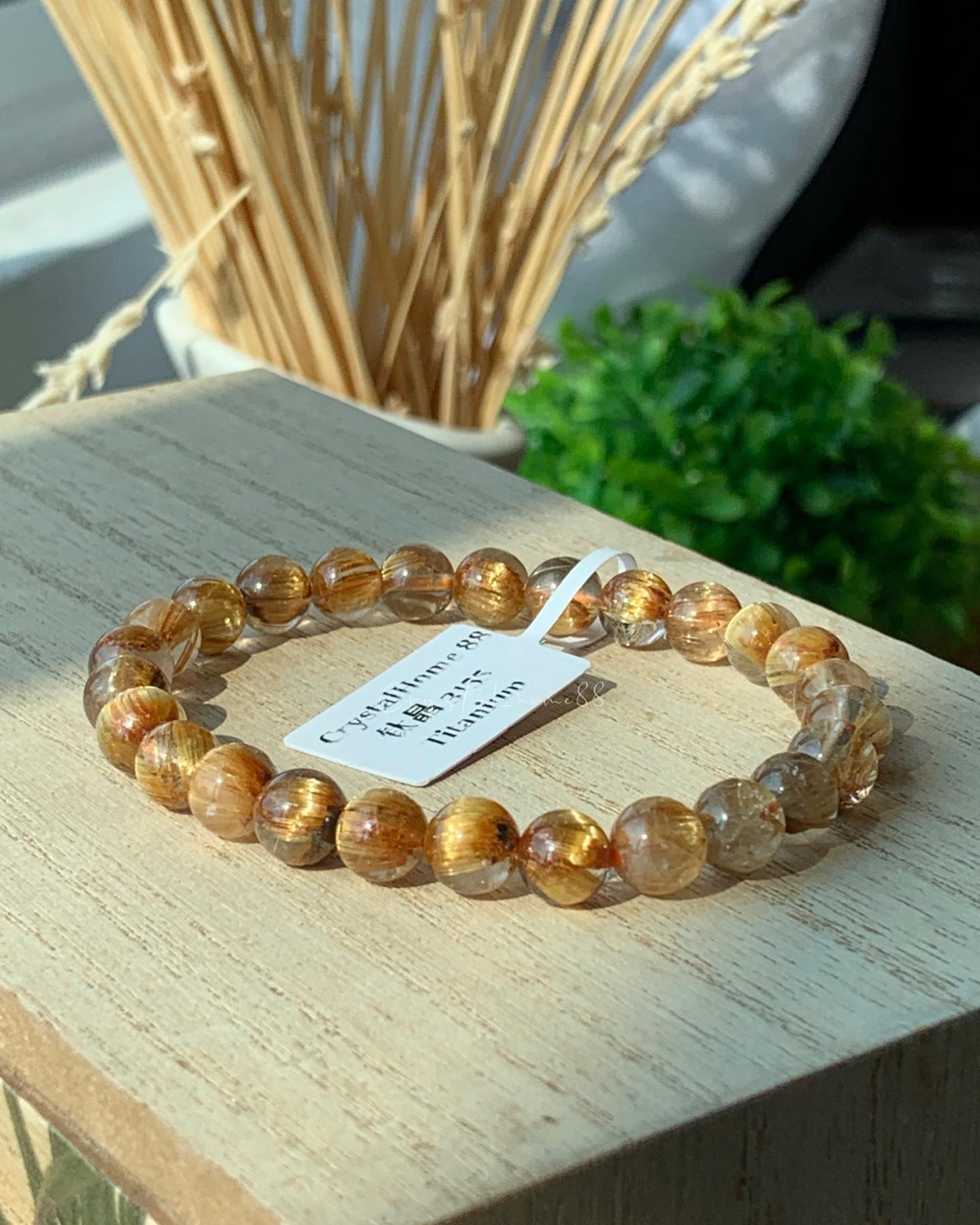 钛晶 Golden Rutilated Quartz（T05）