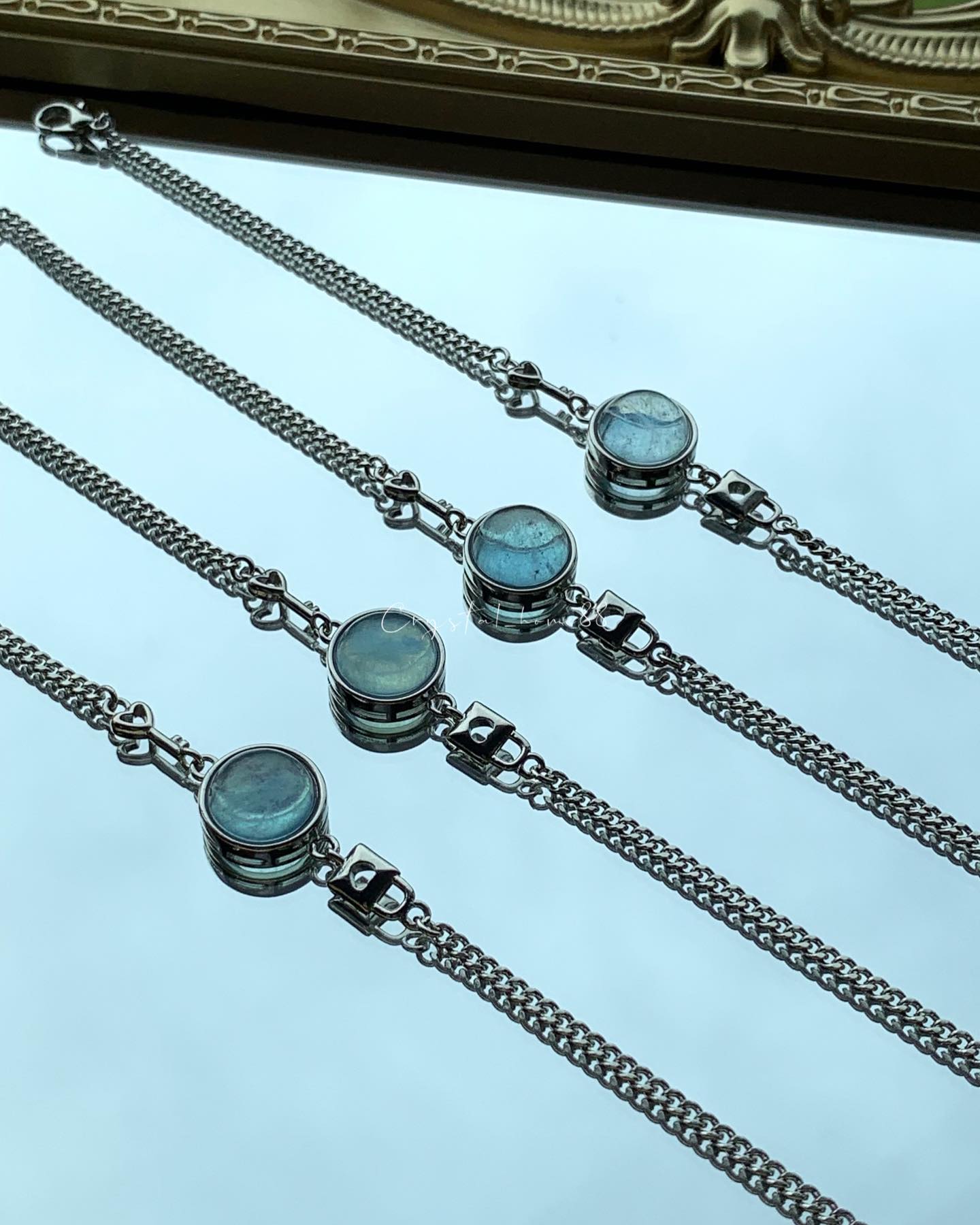 海蓝宝手链 Aquamarine（A16）