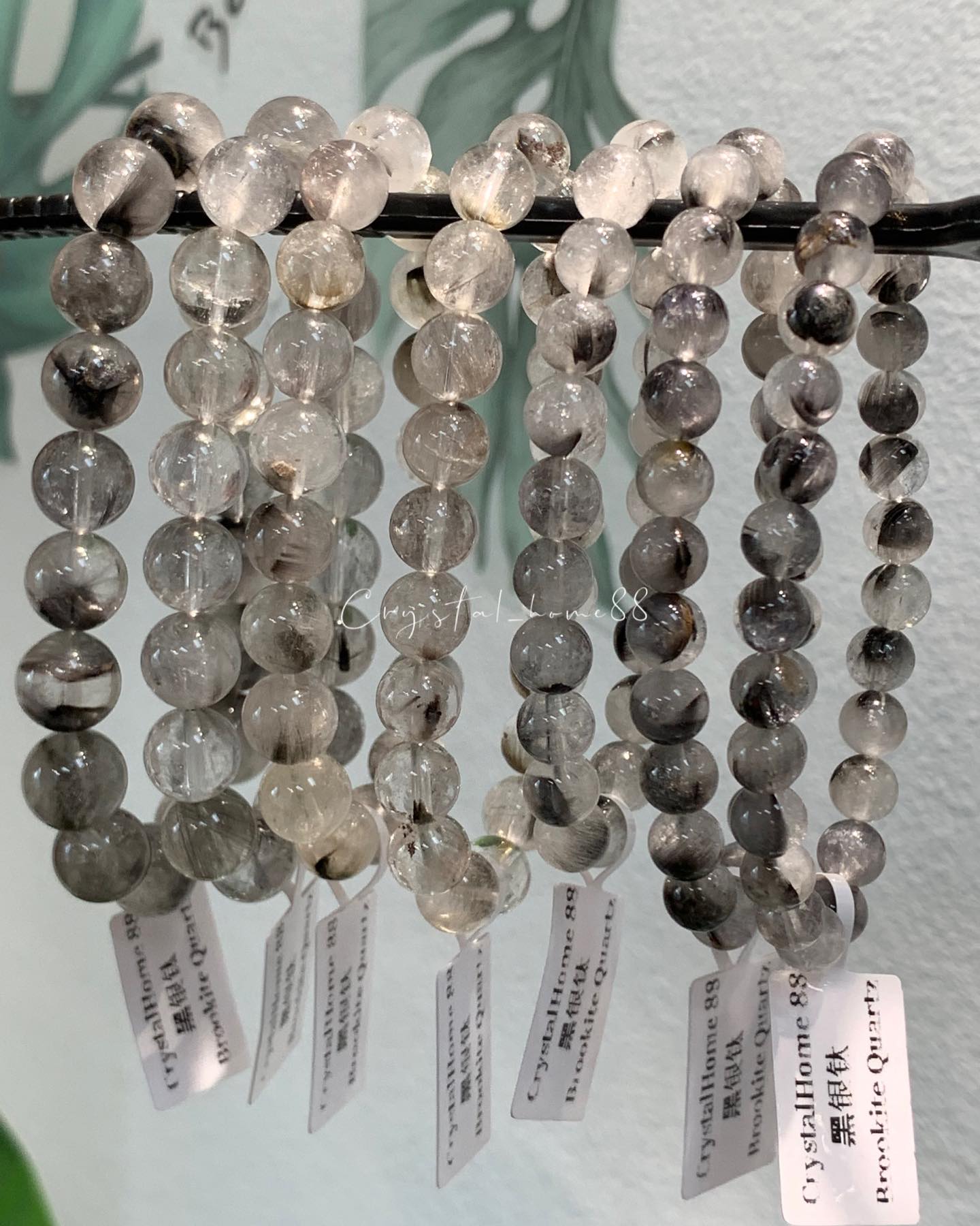 黑银钛 Brookite Quartz（B15）