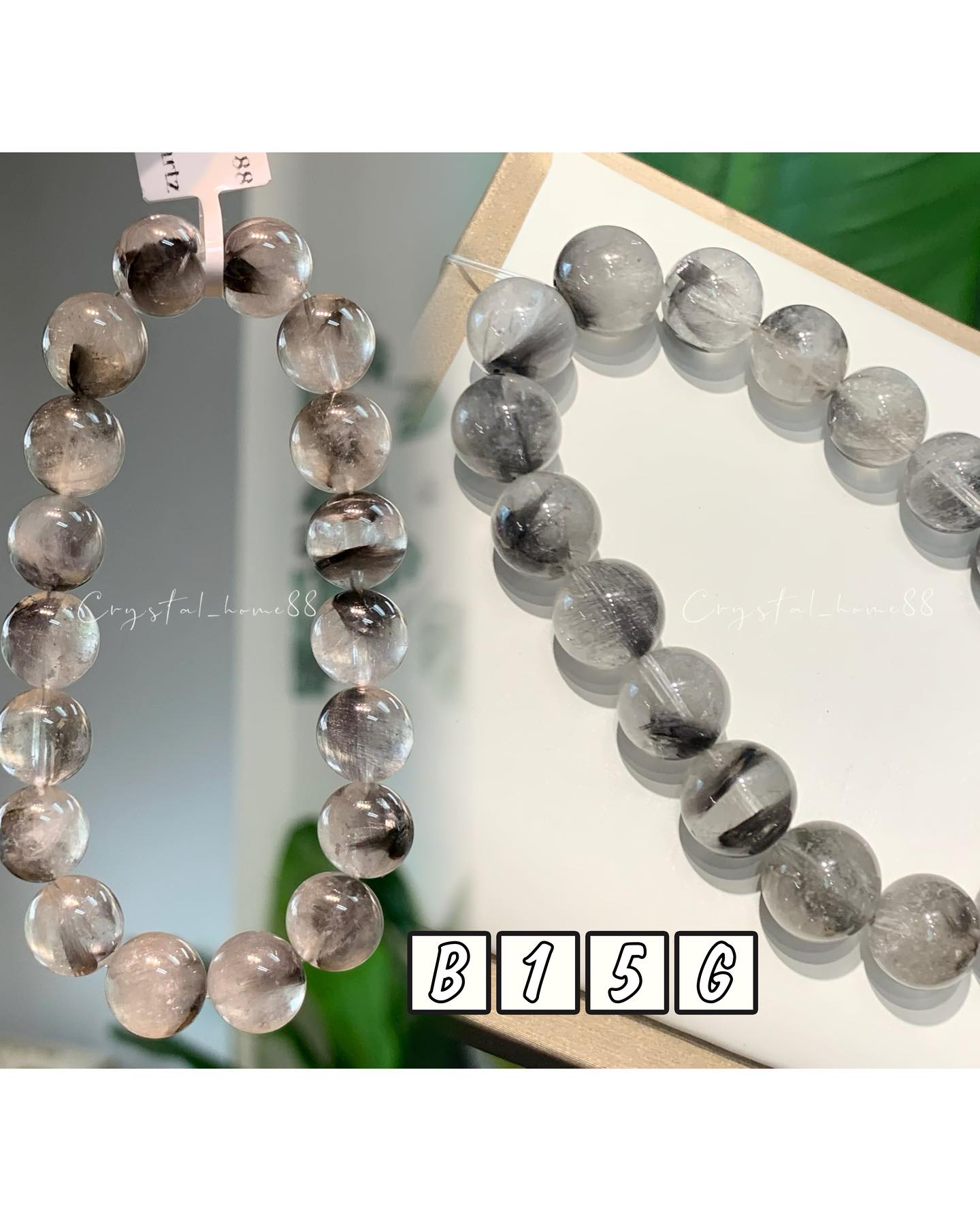 黑银钛 Brookite Quartz（B15）