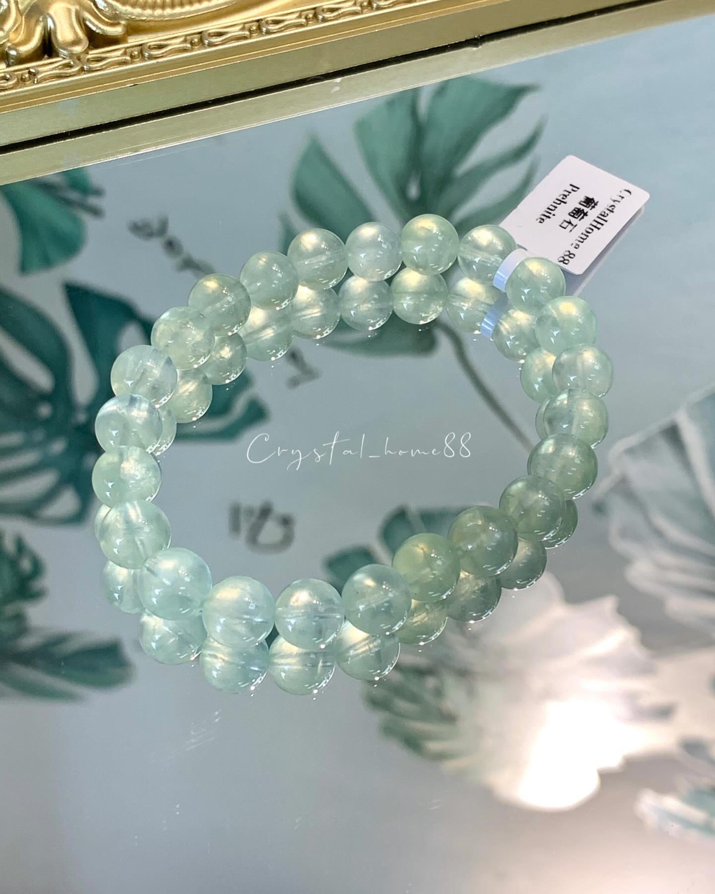 透体葡萄石 Prehnite（P42）
