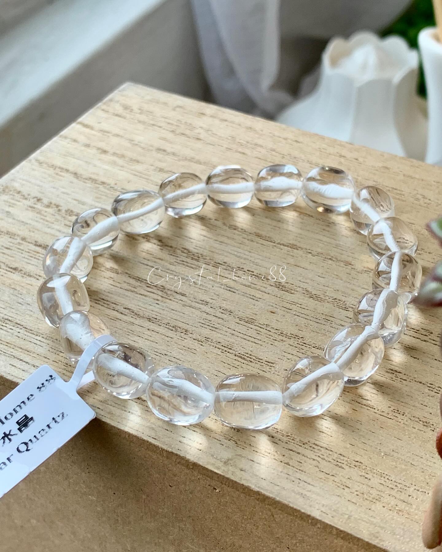 小四方 · 白水晶 Clear Quartz（C14）