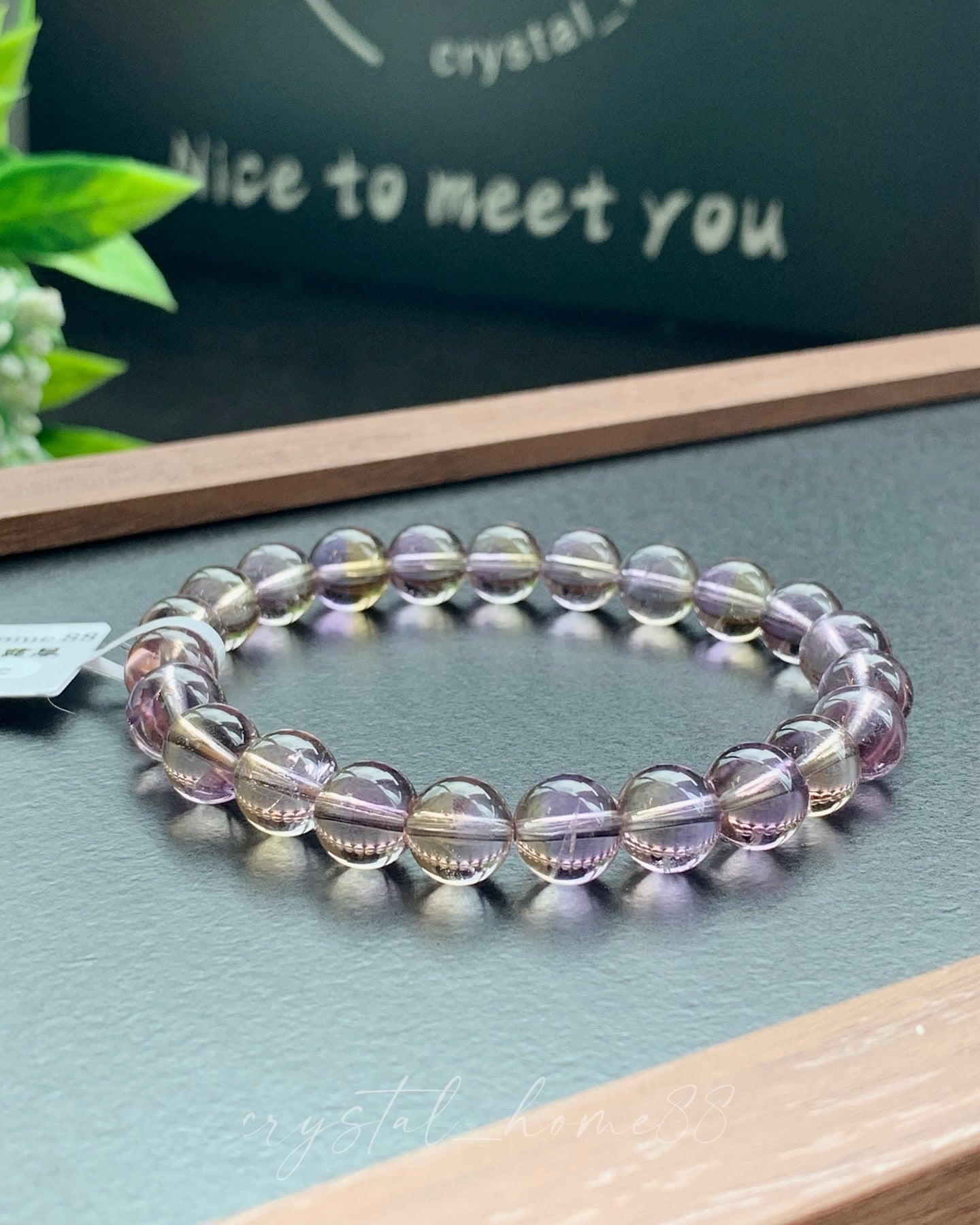 聚宝盆紫黄晶 · 共生矿 Ametrine（A44）