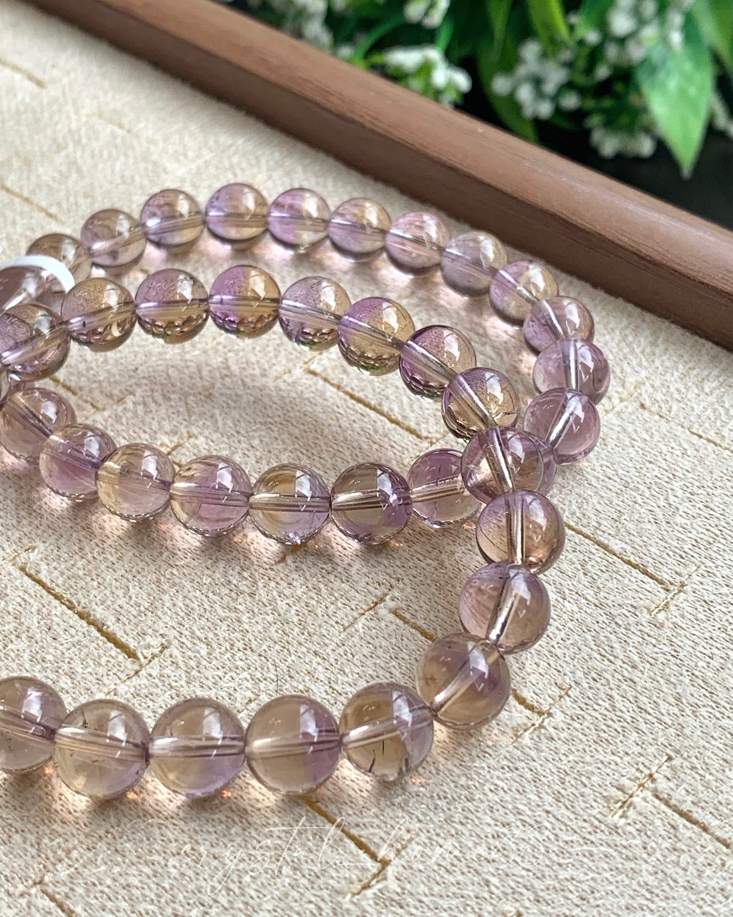 聚宝盆紫黄晶 · 共生矿 Ametrine（A44）