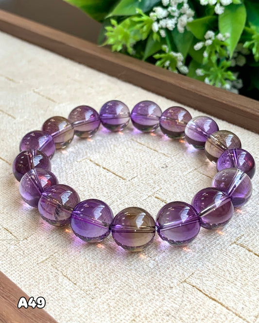收藏级紫黄晶 · 共生矿 Ametrine（A49）