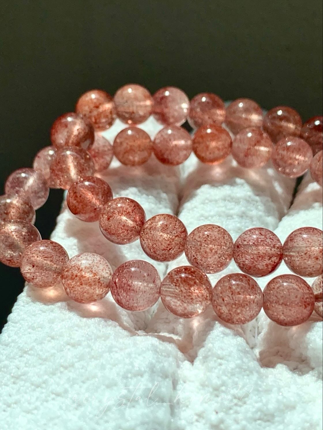 水体草莓晶 Strawberry Quartz（S36）