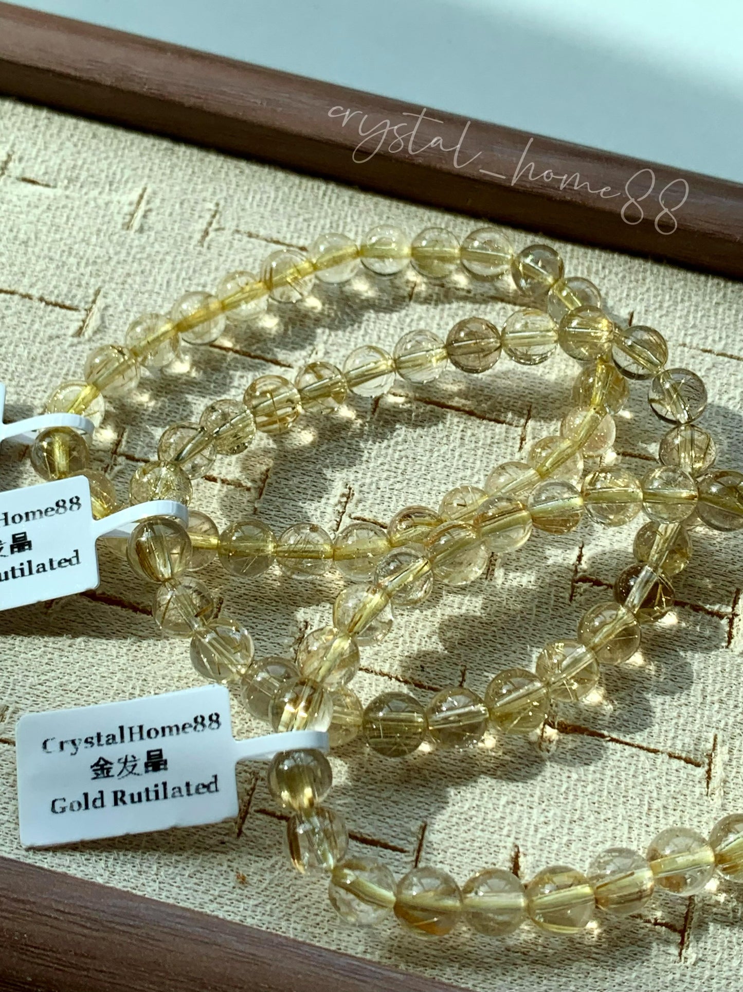 金发晶 Gold Rutilated Quartz（TC13）