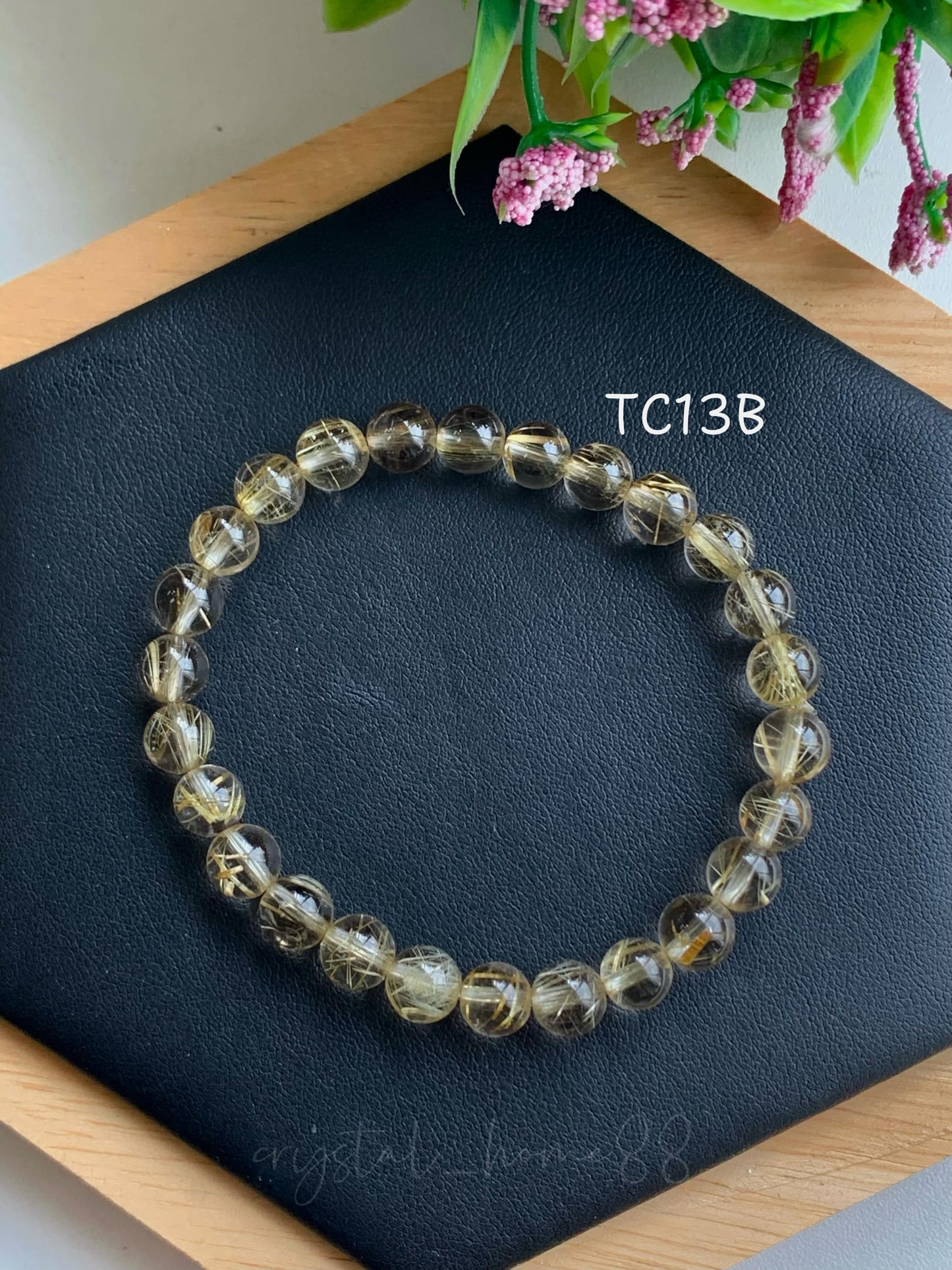 金发晶 Gold Rutilated Quartz（TC13）