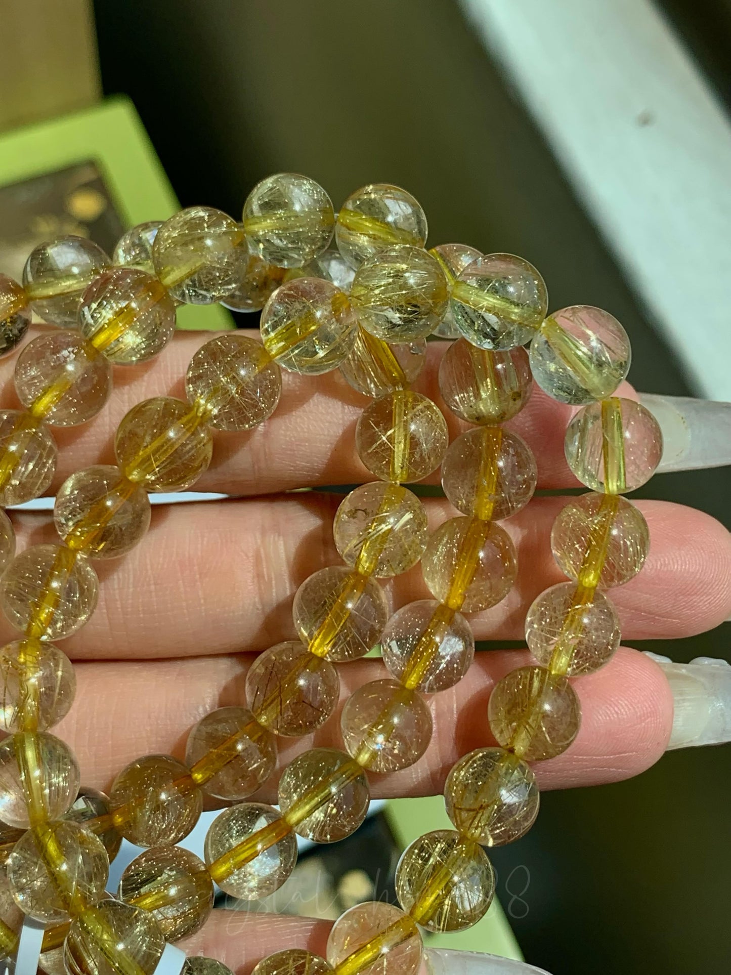 金发晶 Gold Rutilated Quartz（TC04）