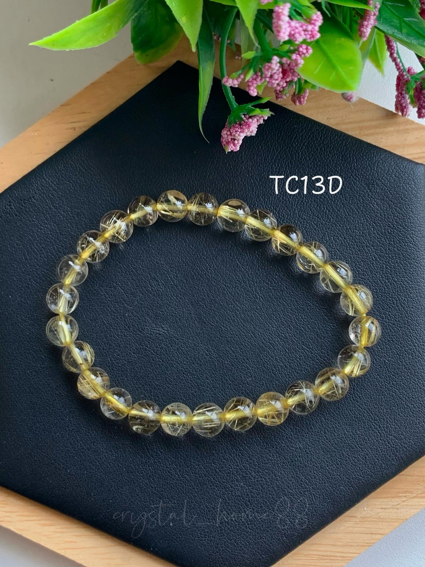 金发晶 Gold Rutilated Quartz（TC13）