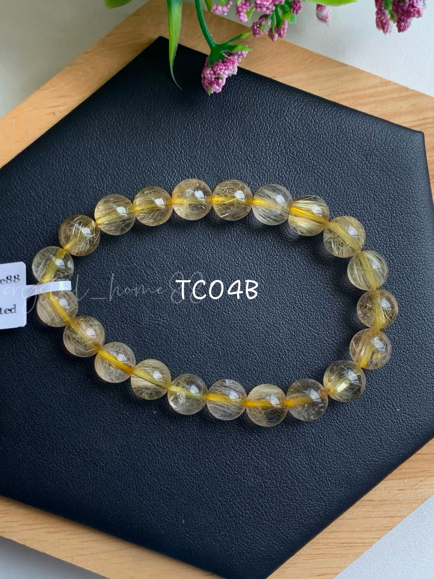 金发晶 Gold Rutilated Quartz（TC04）