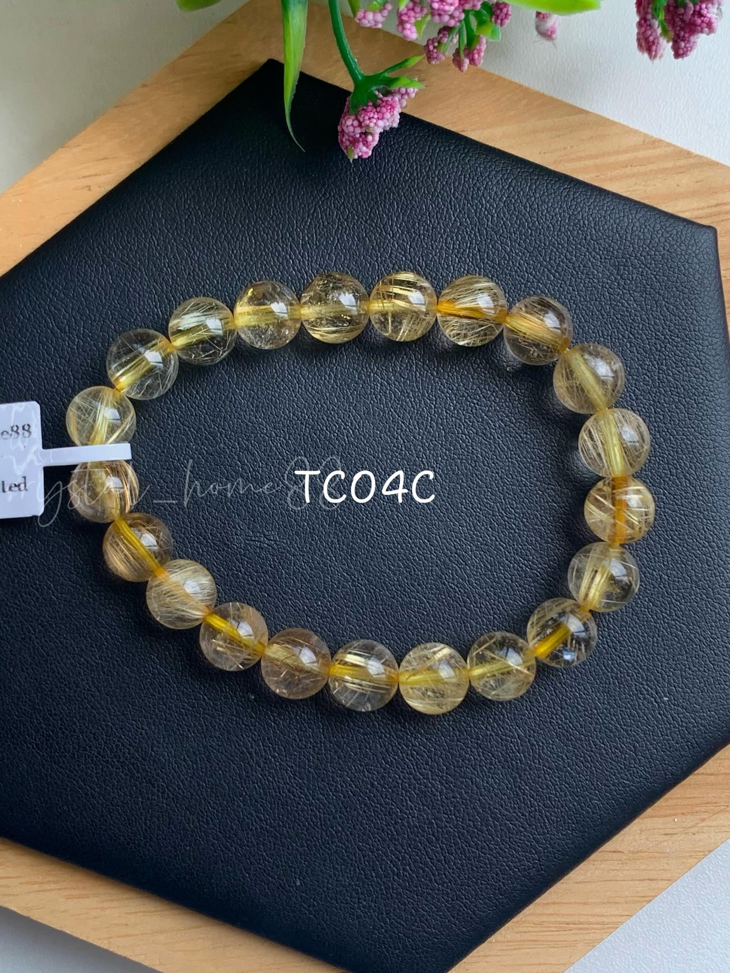 金发晶 Gold Rutilated Quartz（TC04）