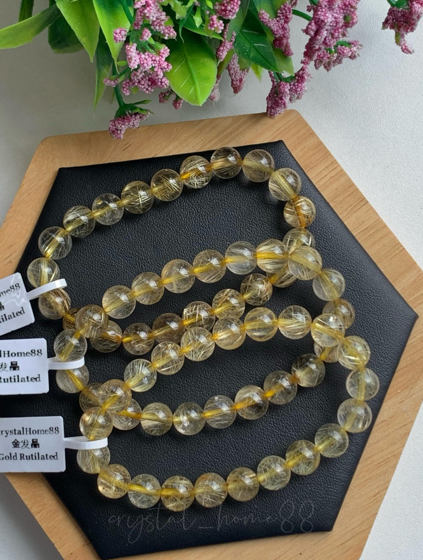 金发晶 Gold Rutilated Quartz（TC04）
