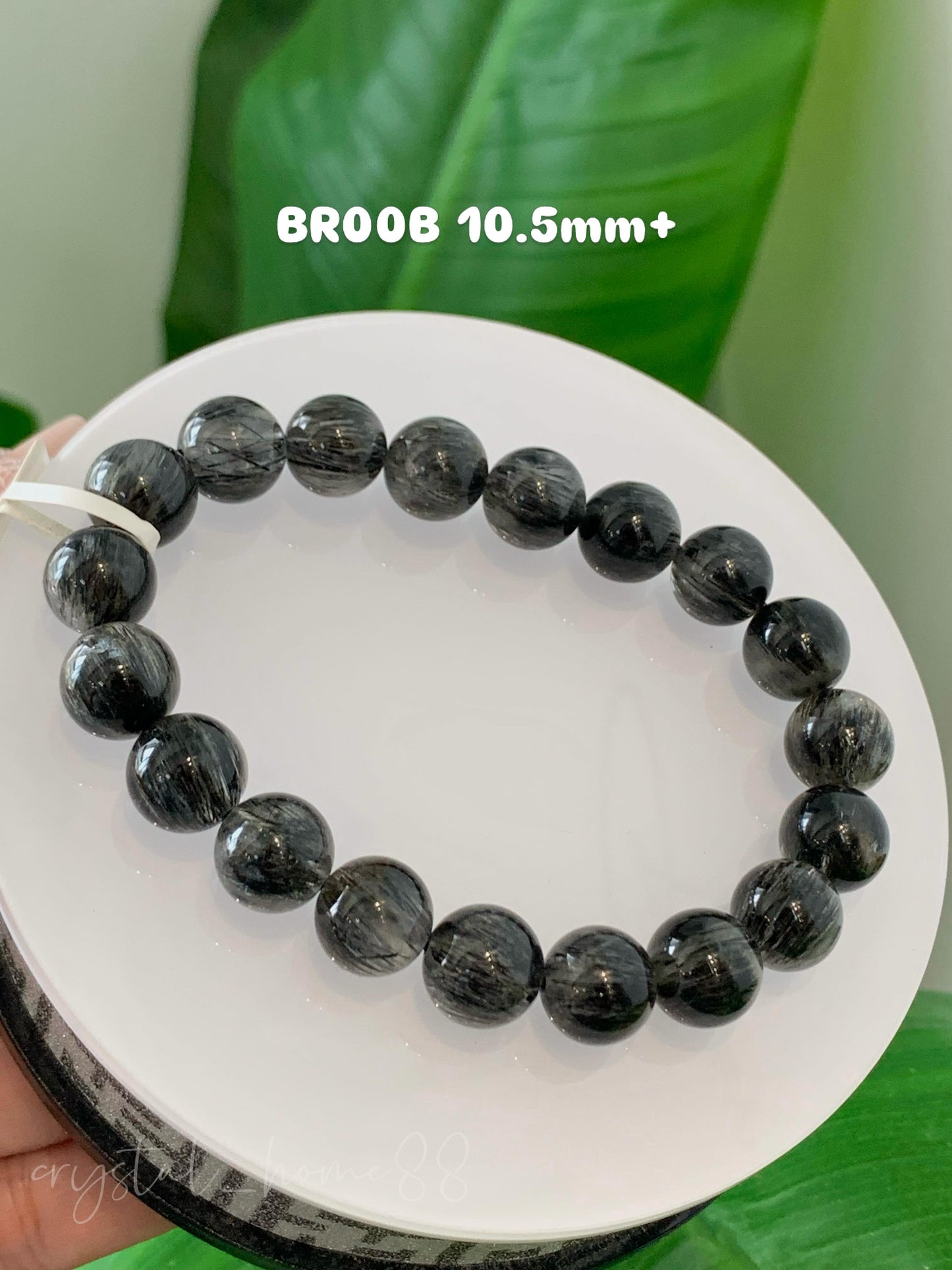 黑发晶 Black Rutilated Quartz（BR00）