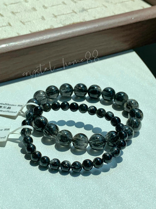 黑发晶 Black Rutilated Quartz（BR00）