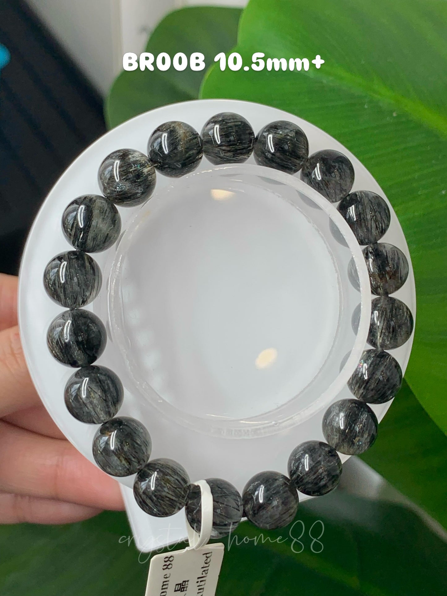 黑发晶 Black Rutilated Quartz（BR00）