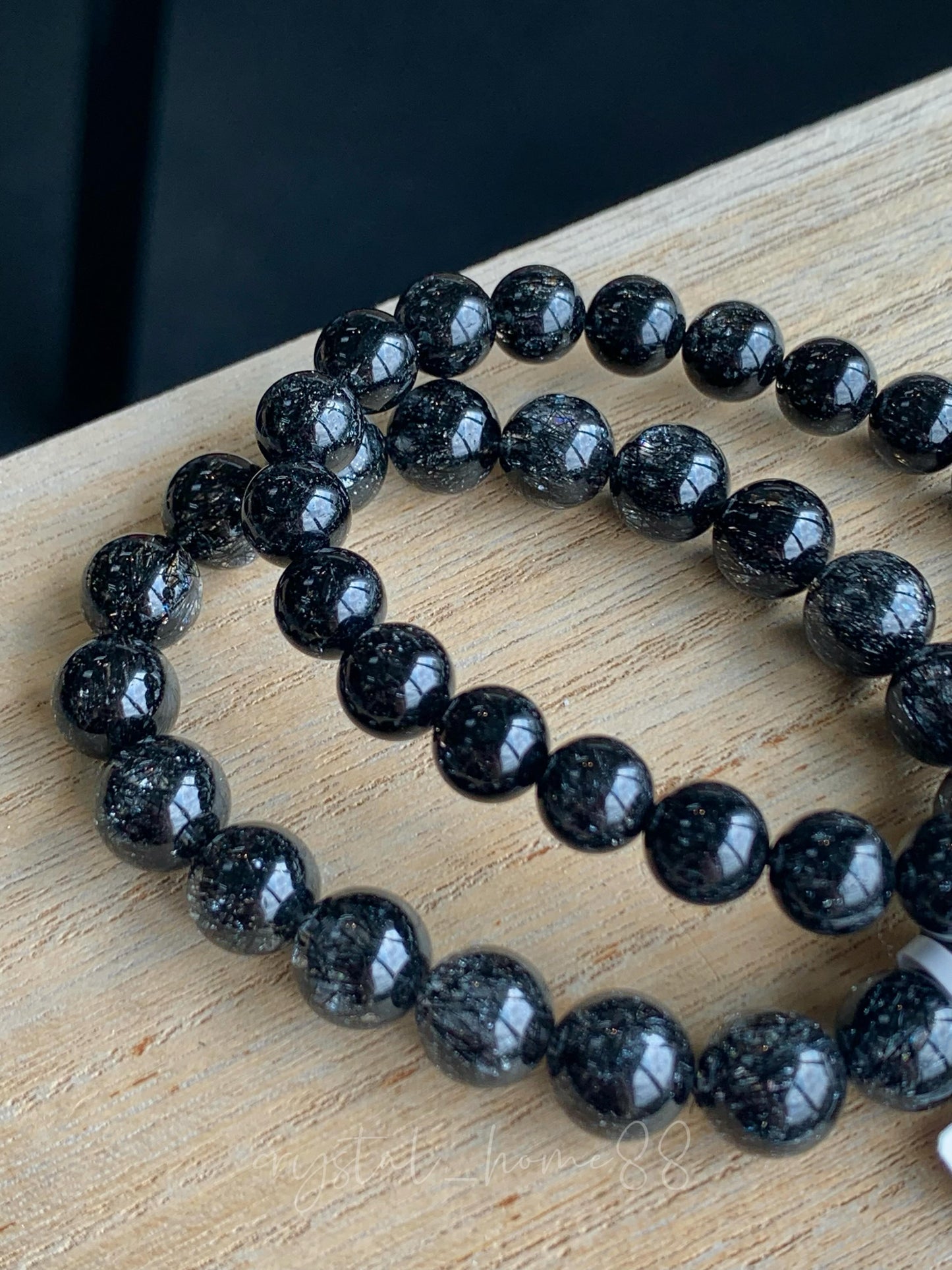 高品闪片黑发晶 Black Rutilated Quartz（B16）
