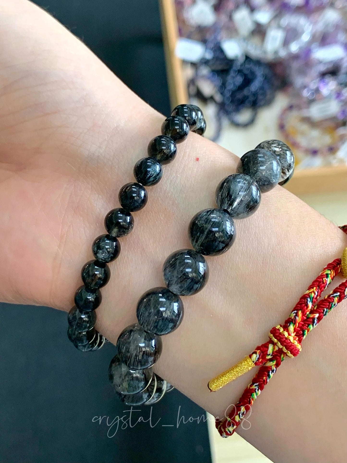 黑发晶 Black Rutilated Quartz（BR00）