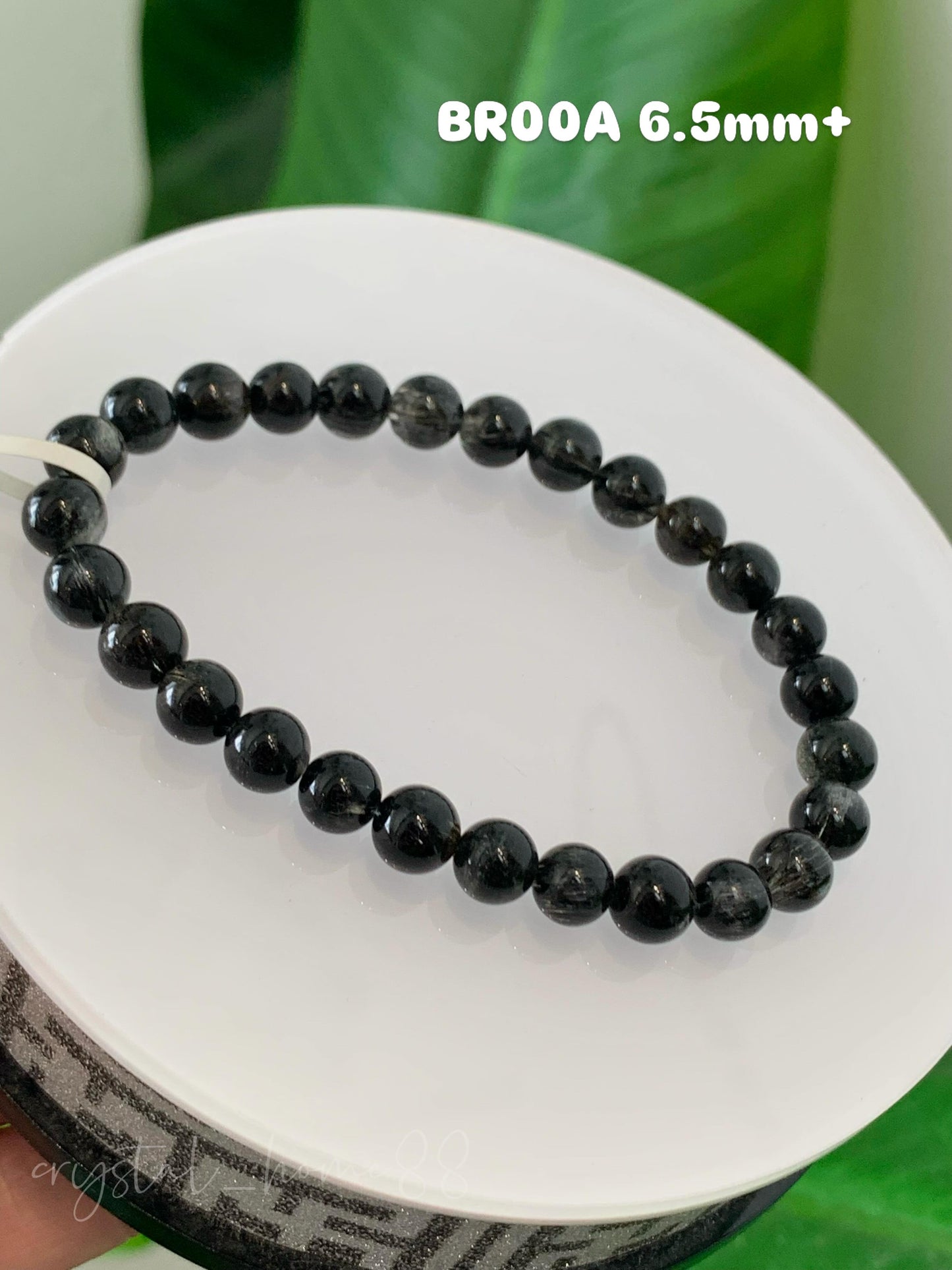黑发晶 Black Rutilated Quartz（BR00）