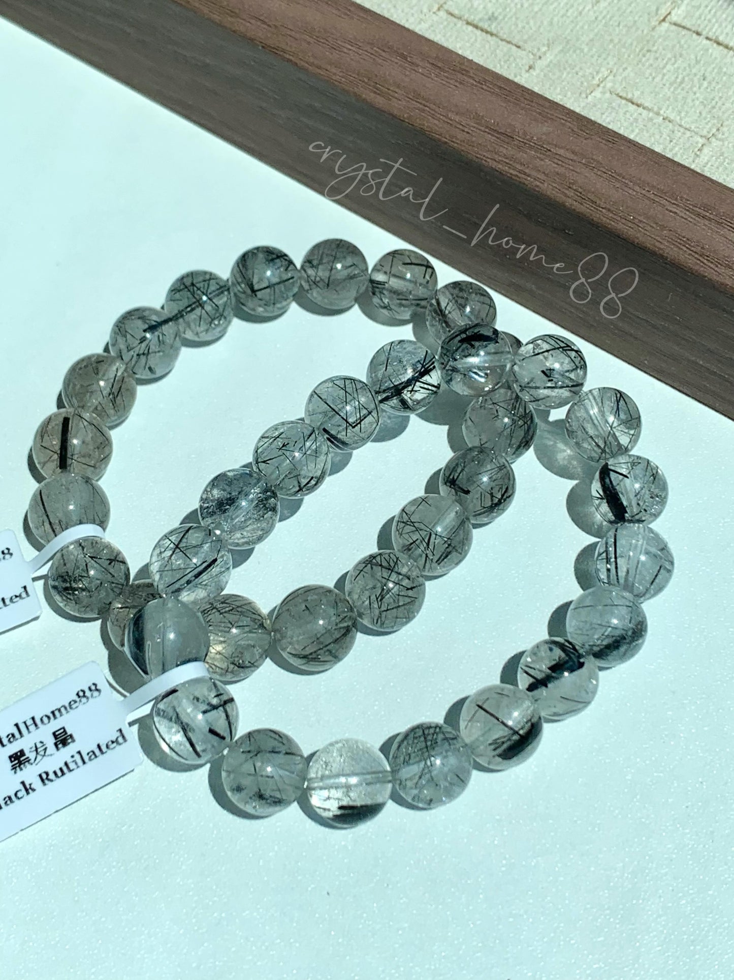 黑发晶 Black Rutilated Quartz（BR0）
