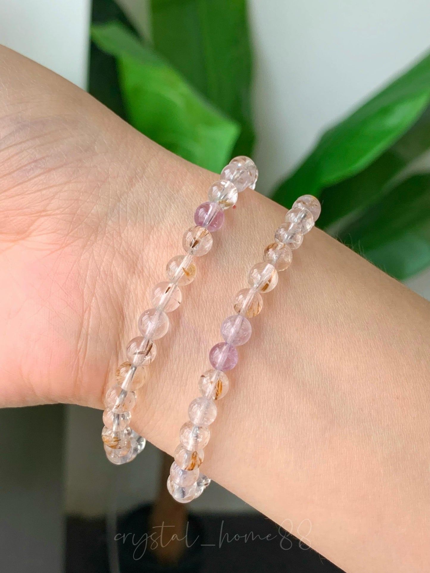 冰种紫钛极光 Auralite Amethyst（AA00）