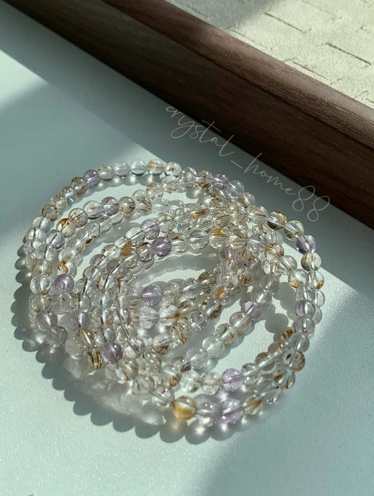 冰种紫钛极光 Auralite Amethyst（AA00）
