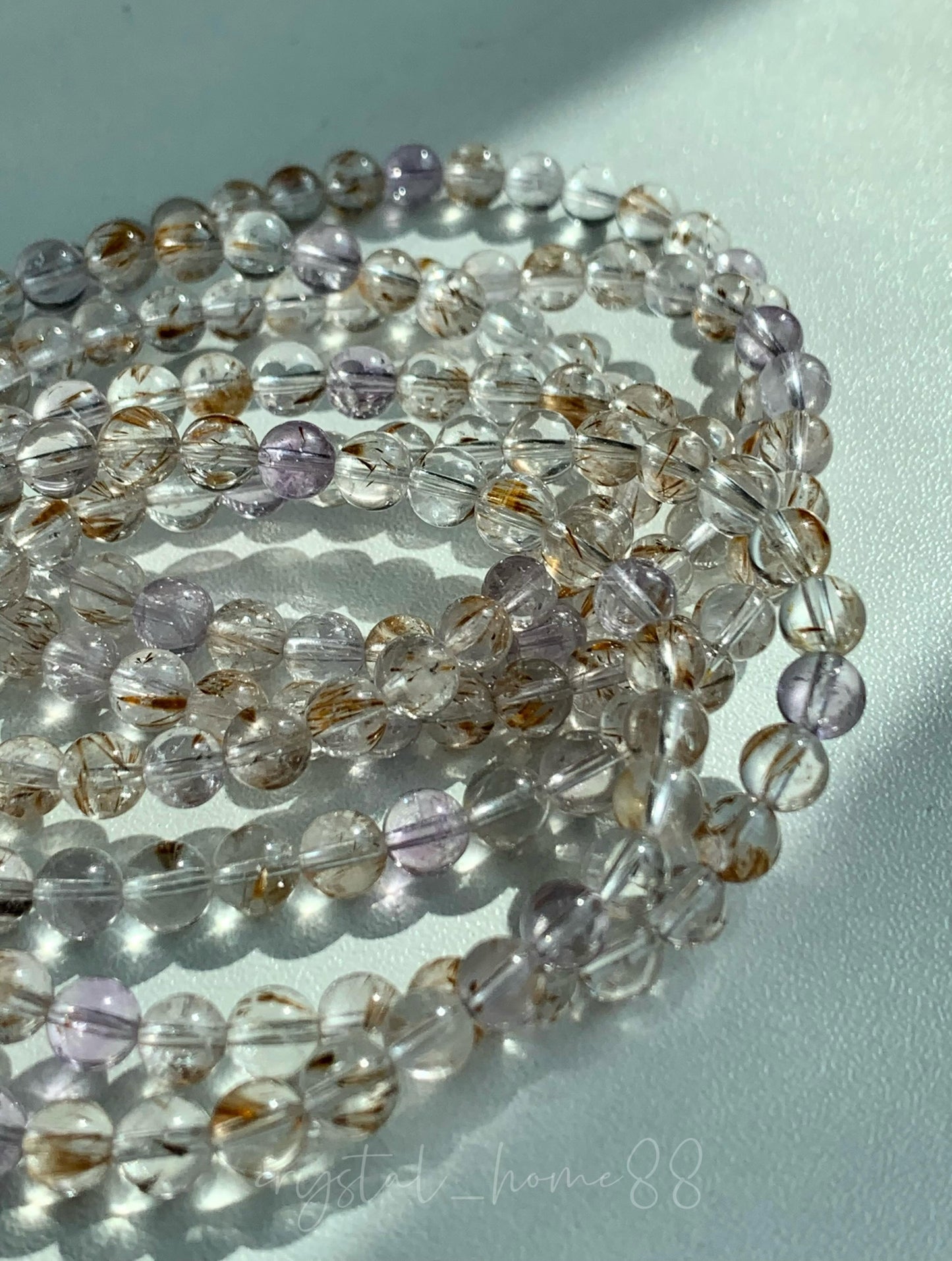 冰种紫钛极光 Auralite Amethyst（AA00）