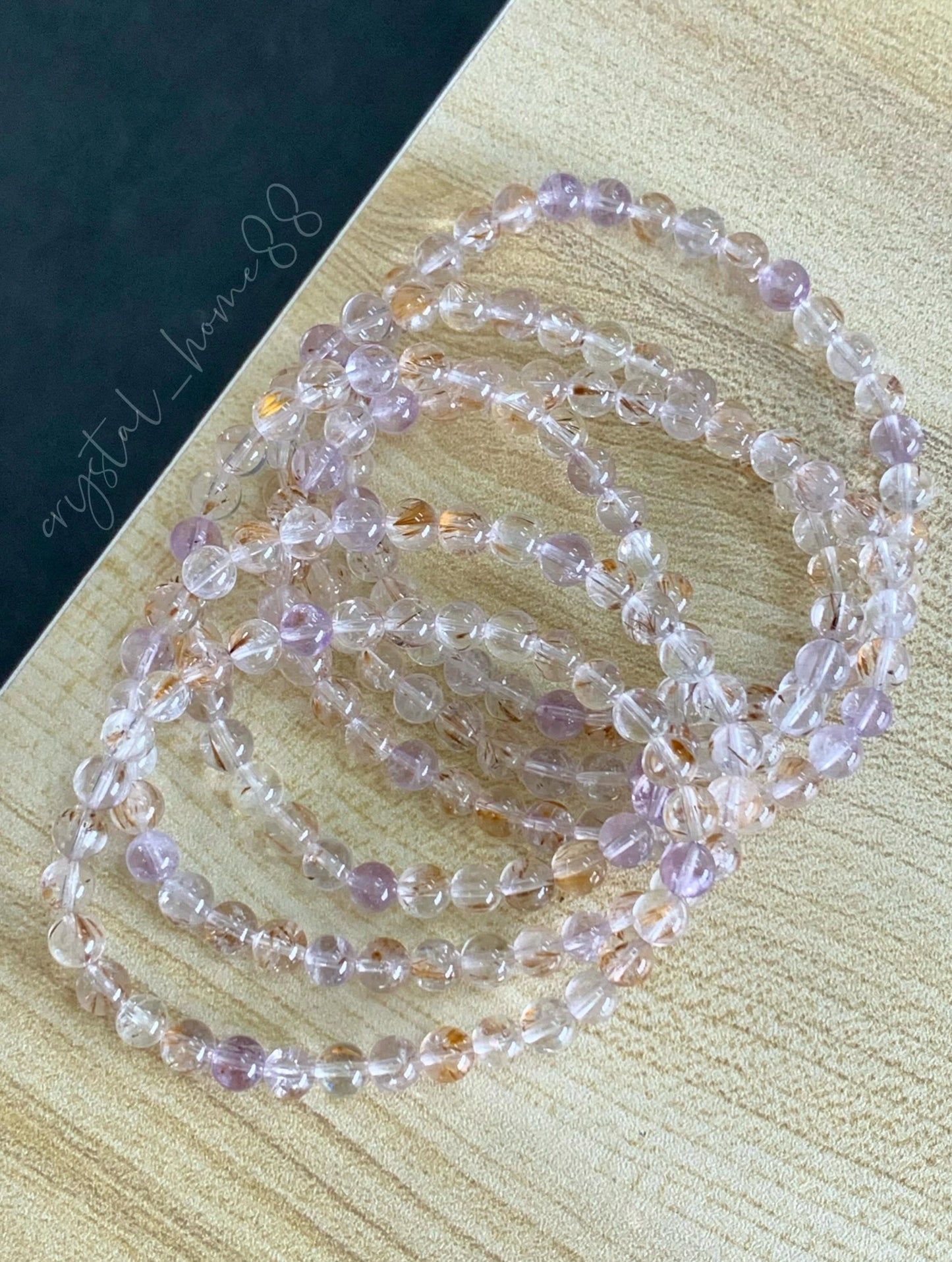 冰种紫钛极光 Auralite Amethyst（AA00）