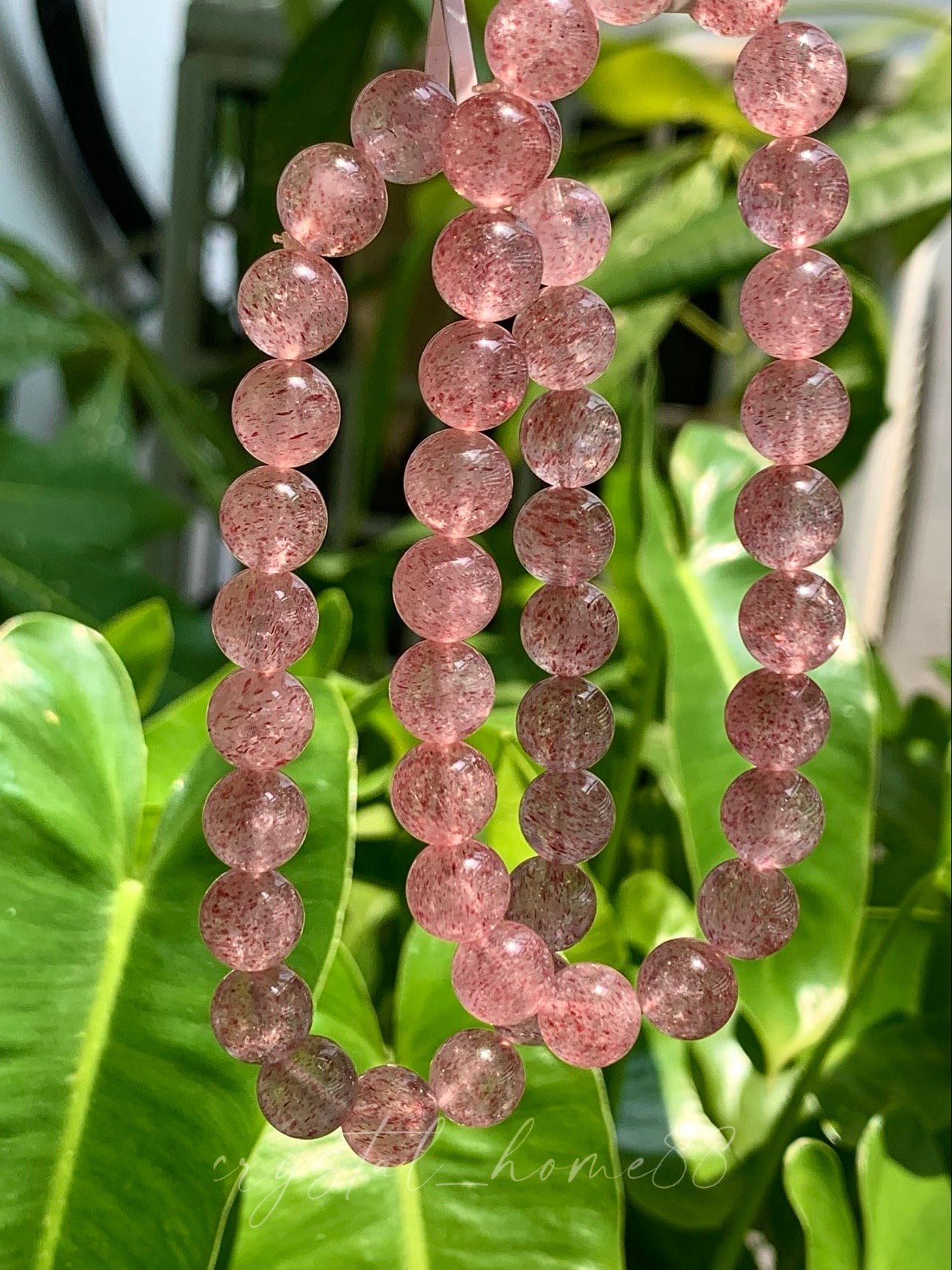 水体草莓晶 Strawberry Quartz（SQ45）