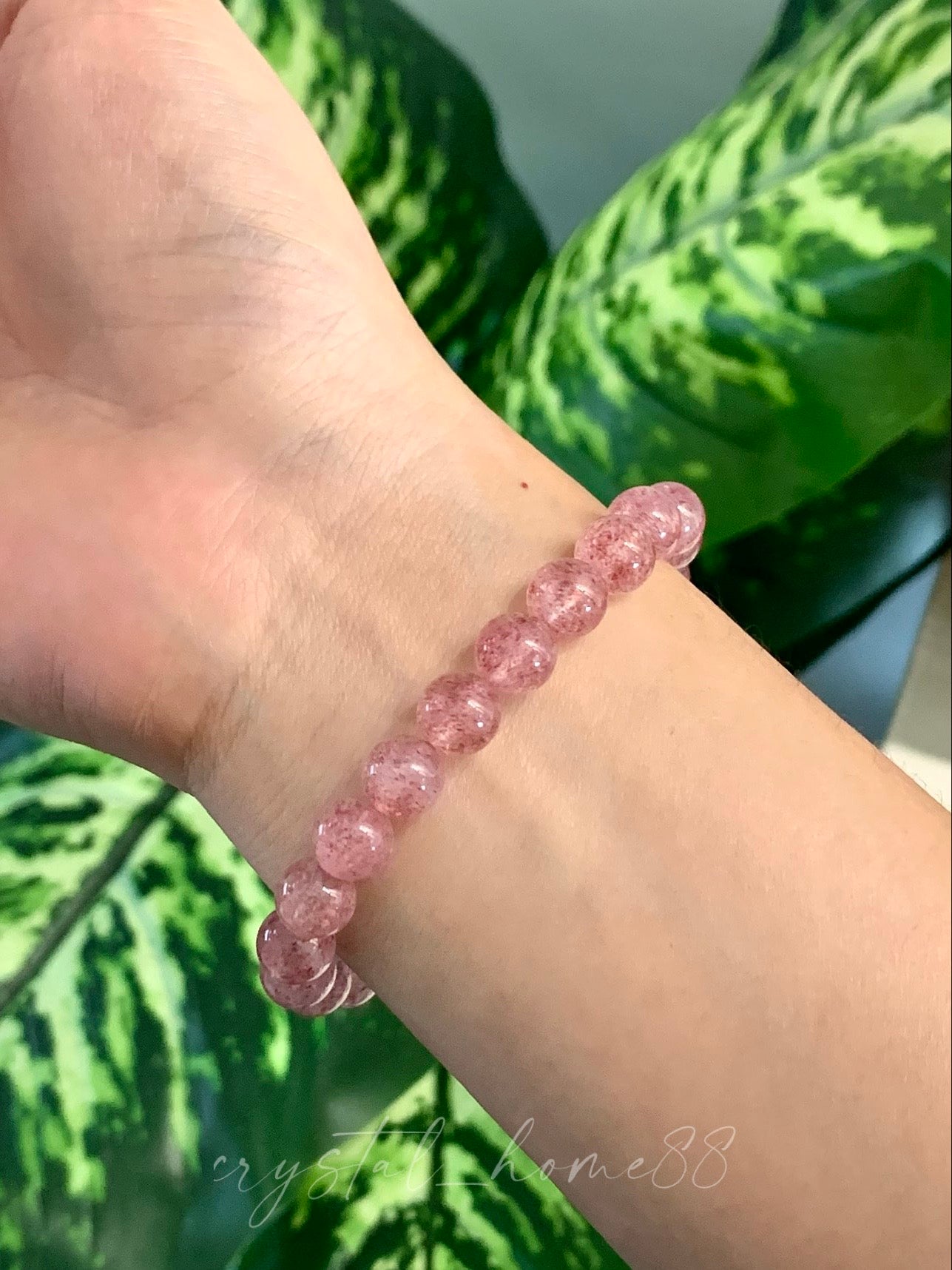 水体草莓晶 Strawberry Quartz（SQ45）